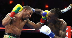 O’Shaquie Foster was able to get revenge after his controversial decision to Robson Conceicao in July to claim back the WBC super-featherweight title. Photo Credit: Top Rank Boxing