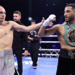 Yafai destroyed Edwards in Birmingham (Photo Credit – Mark Robinson Matchroom Boxing)