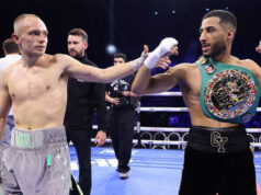 Yafai destroyed Edwards in Birmingham (Photo Credit - Mark Robinson Matchroom Boxing)