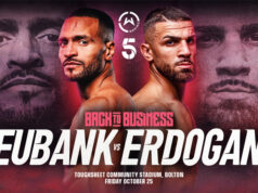 Eubank and Erdogan lock horns this Friday night (Wasserman)