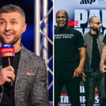 Carl Froch believes Jake Paul vs Mike Tyson is “scripted” Photo Credit: Photo Credit: Dave Thompson/Amanda Westcott/Most Valuable Promotions