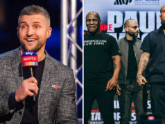 Carl Froch believes Jake Paul vs Mike Tyson is "scripted" Photo Credit: Photo Credit: Dave Thompson/Amanda Westcott/Most Valuable Promotions