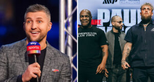 Carl Froch believes Jake Paul vs Mike Tyson is "scripted" Photo Credit: Photo Credit: Dave Thompson/Amanda Westcott/Most Valuable Promotions