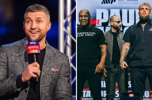 Carl Froch thinks the Jake Paul vs. Mike Tyson fight is like this 