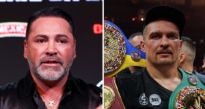 Oscar De La Hoya admits he's excited by the prospect of a clash between Oleksandr Usyk and Zurdo Ramirez Photo Credit: Golden Boy/ Cris Esqueda/Stephen Dunkley/Queensberry