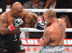 There were boos as Paul coasted to victory over Tyson (Photo Credit: USAToday)