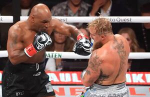 There were boos as Paul coasted to victory over Tyson (Photo Credit: USAToday)