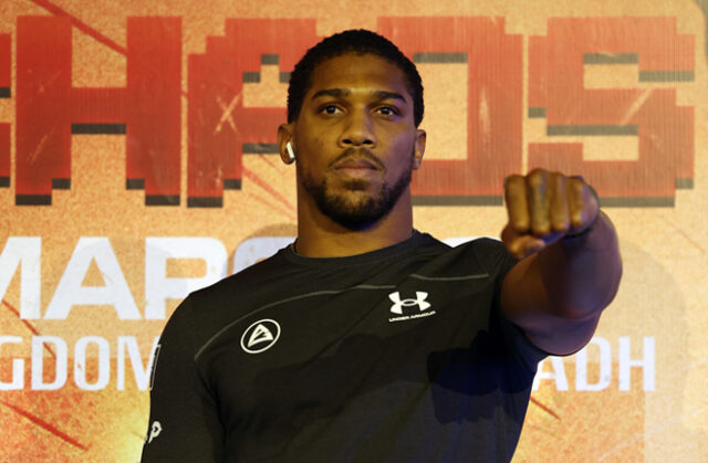 Anthony Joshua could face the winner of Zhilei Zhang vs Agit Kabayel Photo Credit: Mark Robinson/Matchroom