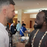 Froch and Crawford met in Dubai Photo Credit: Froch On Fighting