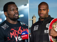 Dillian Whyte has questioned Daniel Dubois' callout of Oleksandr Usyk Photo Credit: Mark Robinson Matchroom Boxing