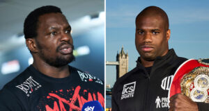 Dillian Whyte has questioned Daniel Dubois' callout of Oleksandr Usyk Photo Credit: Mark Robinson Matchroom Boxing