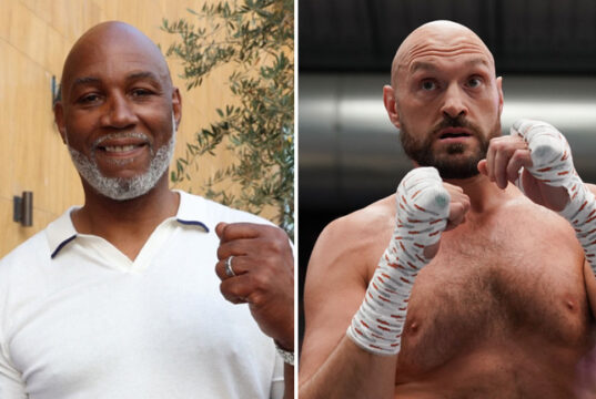 Lennox Lewis has called for a showdown between Tyson Fury and Anthony Joshua Photo Credit: Leigh Dawney/Queensberry Promotions