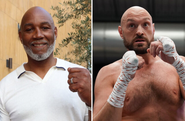 Lennox Lewis called for a fight between Tyson Fury and Anthony Joshua. Photo: Leigh Dawney/Queensberry Promotions