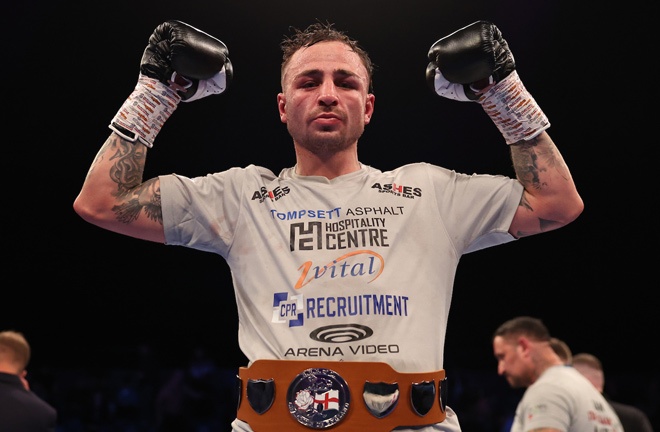 Noakes retained his English welterweight title Photo Credit: Leigh Dawney/Queensberry Promotions