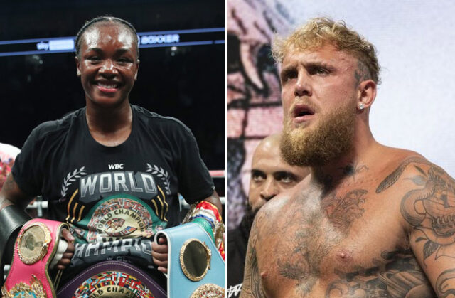 Claressa Shields believes she would knock out Jake Paul Photo Credit: Lawrence Lustig/BOXXER/Esther Lin/MVP