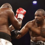 Dillian Whyte scored a seventh round retirement win over Ebenezer Tetteh in Gibraltar on Sunday Photo Credit: Platform Sport