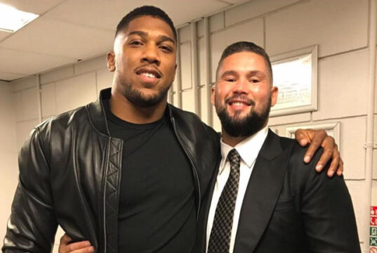 Tony Bellew believes Anthony Joshua vs Tyson Fury is still a mega fight, but admits both are past their best Photo Credit: Anthony Joshua Facebook