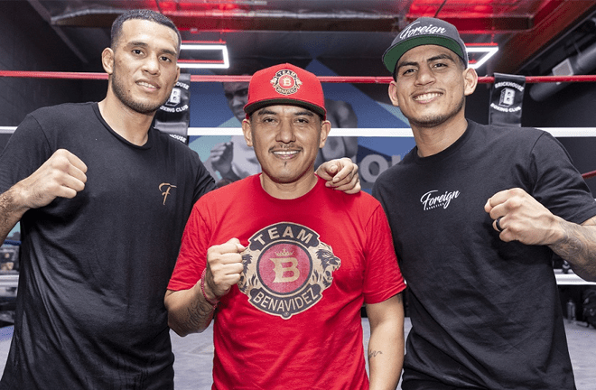 It will be a busy night for the Benavidez family (photo: Victor Ren - Showtime)