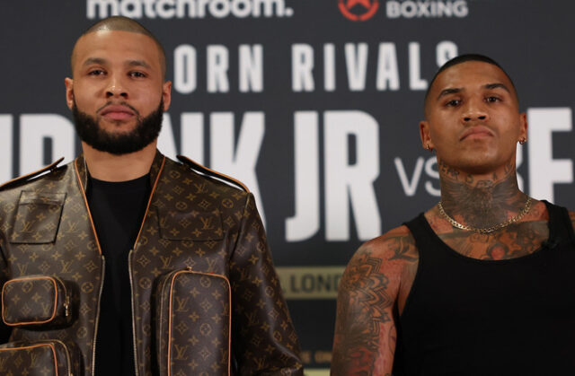 Chris Eubank Jr. Fight with Conor Benn was concluded in April in London. Photo: Ian Walton Matchroom Boxing