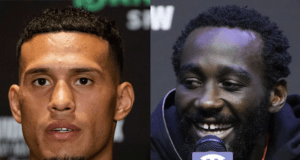 Could a fight between Crawford and Benavidez happen? (Photo Credit: Esther Lin PBC, Sports Illustrated)