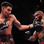 Diego Pacheco overcame Steven Nelson on points in Las Vegas on Saturday Photo Credit: Melina Pizano/Matchroom