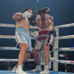 Huni stopped Potgieter in the second round Photo Credit: Tasman Fighters