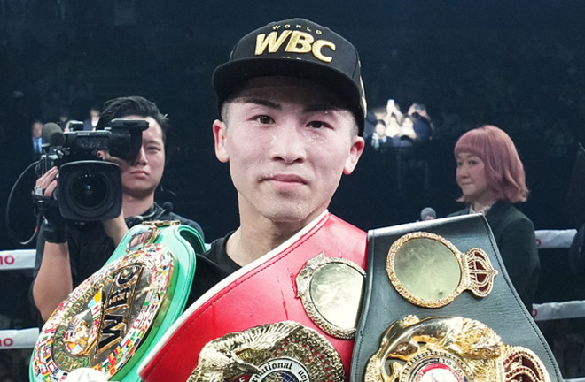 Inoue retained his undisputed super bantamweight crown Photo Credit: Naoki Fukuda