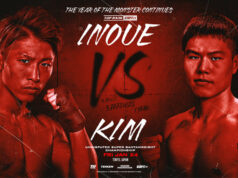 Naoya Inoue defends his undisputed super bantamweight crown against late replacement Ye Joon Kim in Tokyo on Friday Photo Credit: Top Rank Boxing