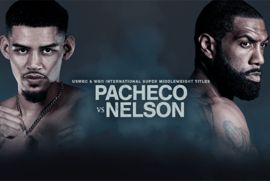 Pacheco and Nelson lock horns in Las Vegas (Poster - Matchroom)