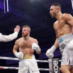 Callum Simpson halted Steed Woodall in the second round in Sheffield Photo Credit: Lawrence Lustig/BOXXER