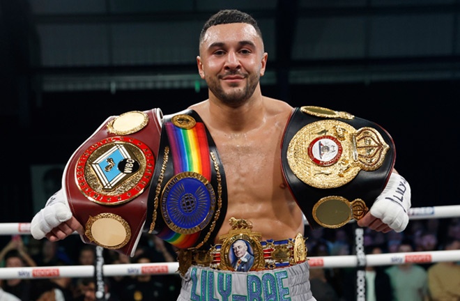 Simpson retained his British and Commonwealth super middleweight titles Photo Credit: Lawrence Lustig/BOXXER