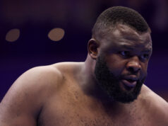 Martin Bakole says he fell asleep in the changing room prior to suffering a second round knockout defeat to Joseph Parker Photo Credit: Mark Robinson Matchroom Boxing