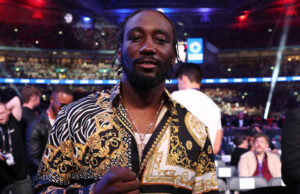 Terence Crawford has hit back at claims he is only fighting Canelo for a payday Photo Credit: Mark Robinson Matchroom Boxing