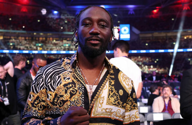 Terence Crawford has hit back at claims he is only fighting Canelo for a payday Photo Credit: Mark Robinson Matchroom Boxing