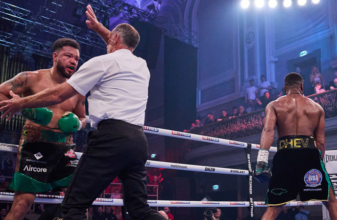 McCarthy suffered a fourth round defeat to Clarke last January Photo Credit: Mark Robinson Matchroom Boxing