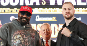 Derek Chisora faces Otto Wallin at the Co-op Live Arena in Manchester on Saturday, live on TNT Sports Photo Credit: Leigh Dawney/Queensberry Promotions