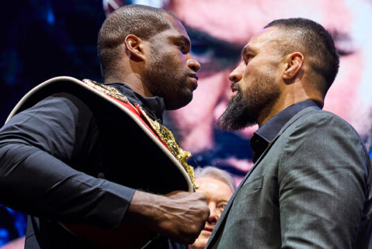 Dubois vs Parker has been plunged into doubt Photo Credit: Mark Robinson Matchroom Boxing