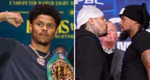 Shakur Stevenson reckons Gervonta Davis is in for a tough night against Lamont Roach Photo Credit: Mark Robinson Matchroom Boxing/Esther Lin/Premier Boxing Champions