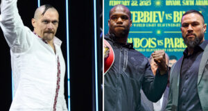 Oleksandr Usyk is backing Daniel Dubois to beat Joseph Parker Photo Credit: Mark Robinson Matchroom Boxing