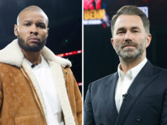 Chris Eubank Jr has claimed that Eddie Hearn has "disrespected" him over the years Photo Credit: Lawrence Lustig/BOXXER