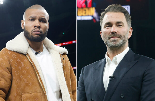 Chris Eubank Jr claimed that Eddie Hearn has 