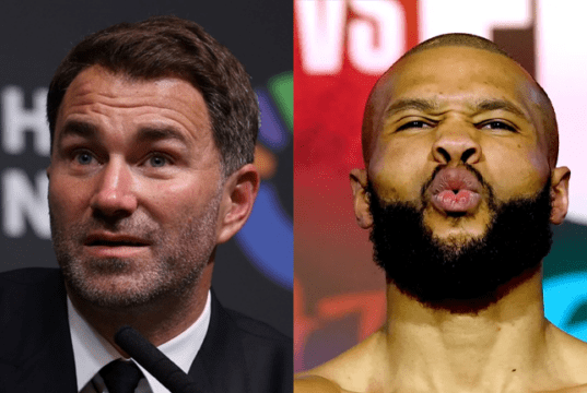 Eddie Hearn has turned down Chris Eubank Jr's £1m bet over the Conor Benn fight Photo Credit: Mark Robinson Matchroom Boxing, Nick Potts PA