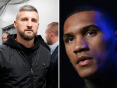 Carl Froch feels Conor Benn made a mistake during his interview with Piers Morgan alongside arch-rival Chris Eubank Jr Photo Credit: Dave Thompson/Matchroom Boxing/Chris Dean/BOXXER