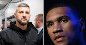 Carl Froch feels Conor Benn made a mistake during his interview with Piers Morgan alongside arch-rival Chris Eubank Jr Photo Credit: Dave Thompson/Matchroom Boxing/Chris Dean/BOXXER