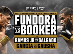 Fundora takes on Booker this weekend (Poster - PBC)