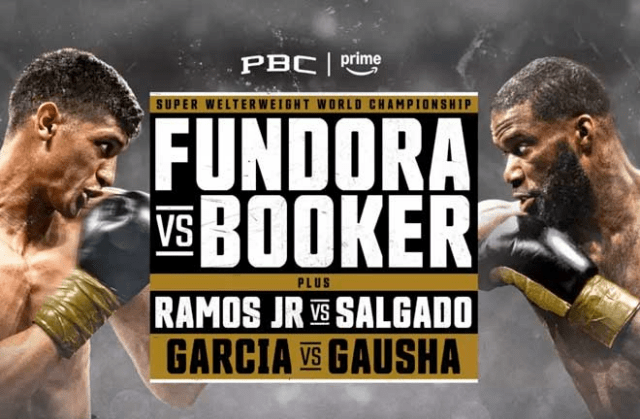 Fundora takes on Booker this weekend (Poster - PBC)