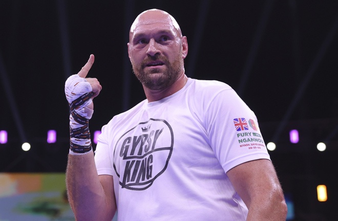 Fury announced his retirement in January photo Credit: photo Credit: Mikey Williams/Top Rank