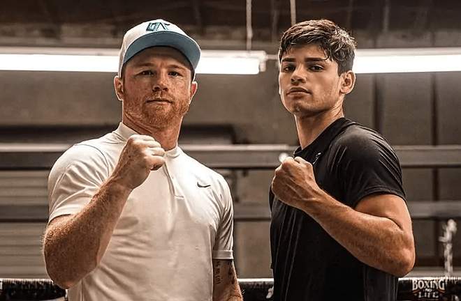 Garcia believes Canelo will be too much for Crawford (Photo Credit: Ryan Garcia IG)