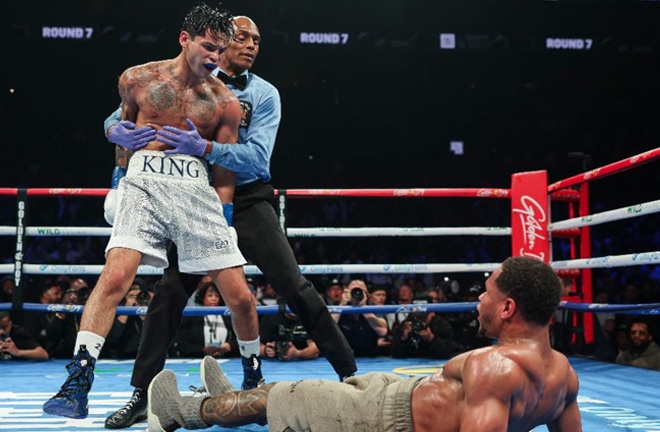 Garcia's victory over Haney was changed to a no decision Photo Credit: Golden Boy / Cris Esqueda