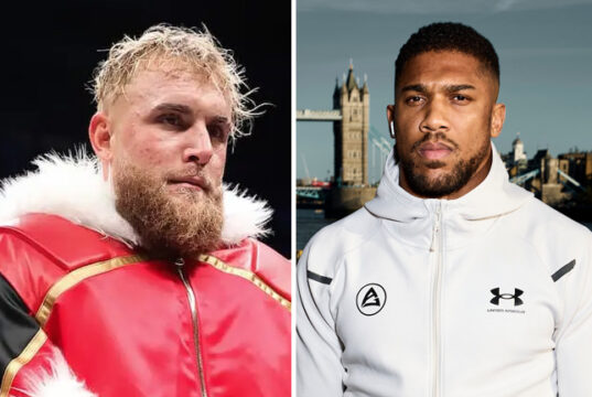 Jake Paul has called out Anthony Joshua Photo Credit: Amanda Westcott/Most Valuable Promotions/Mark Robinson/Matchroom Boxing